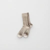 Beige knitted socks and other basic styles for both men and women Specification image